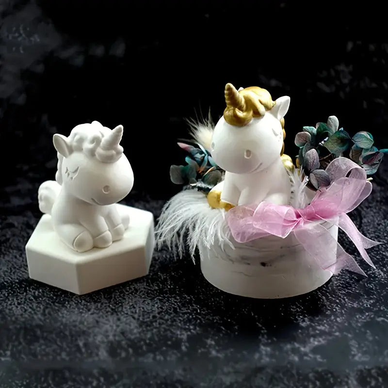 Silikonform Einhorn