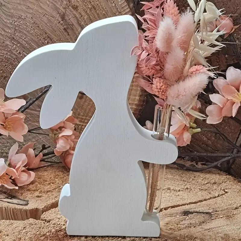 Silikonform Hase mit Blumendurchlass - Craftguru