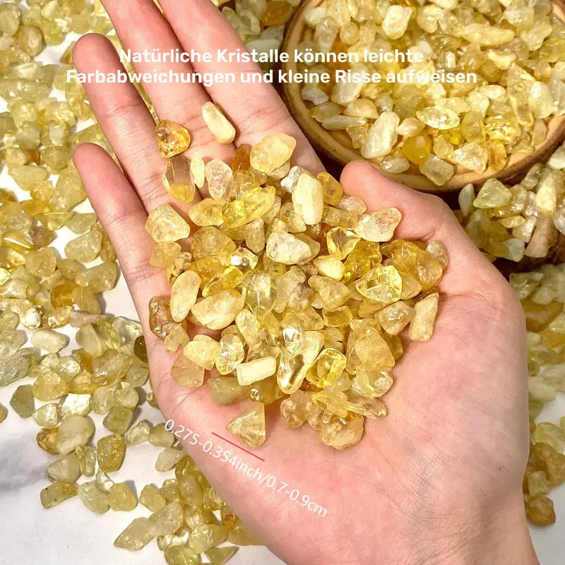 Natürliche Ziersteine - Citrin, 50g