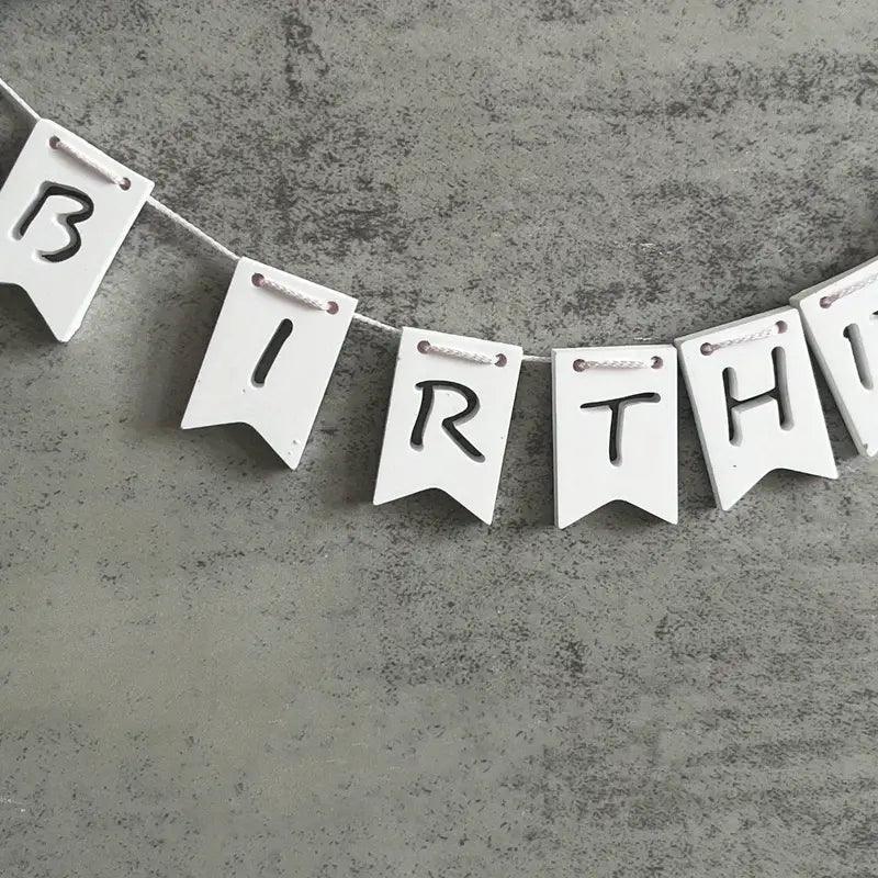 Silikonform 26 Buchstaben Flaggenanhänger - Craftguru