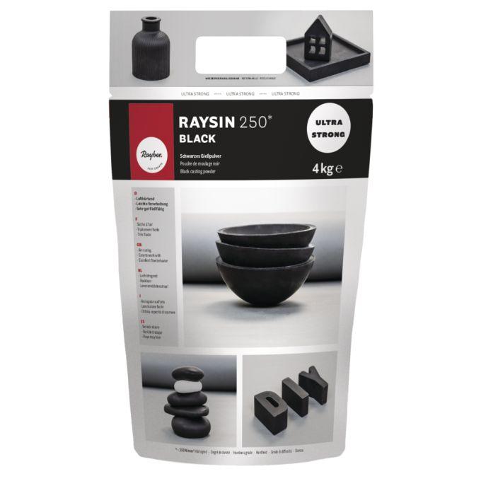 1kg Rayher 34479576 Raysin 250 Black Gießpulver - Craftguru