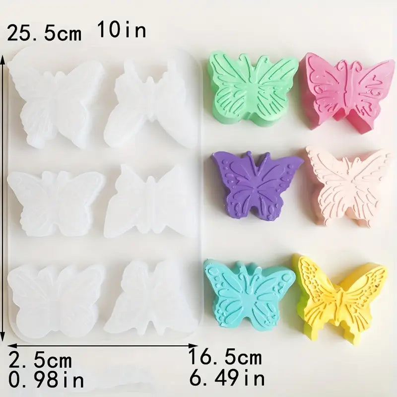 Silikonform Schmetterlinge