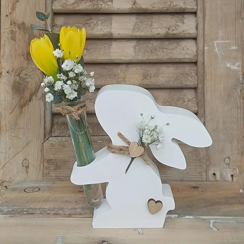 Silikonform Hase mit Blumendurchlass - Craftguru