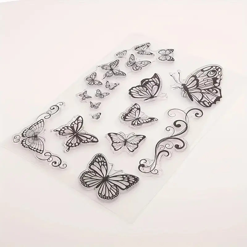 Clearstamps Schmetterlinge