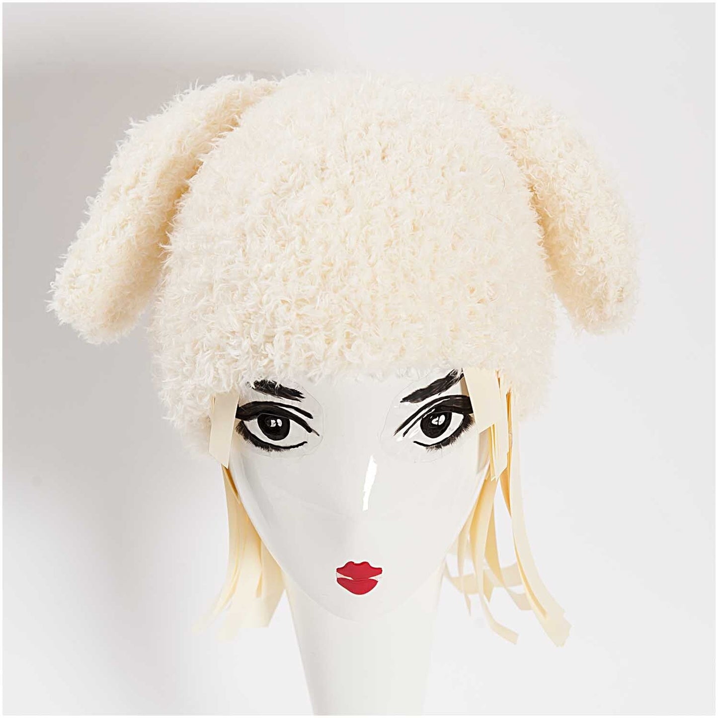 Rico Design Strickset Mütze Hase creme