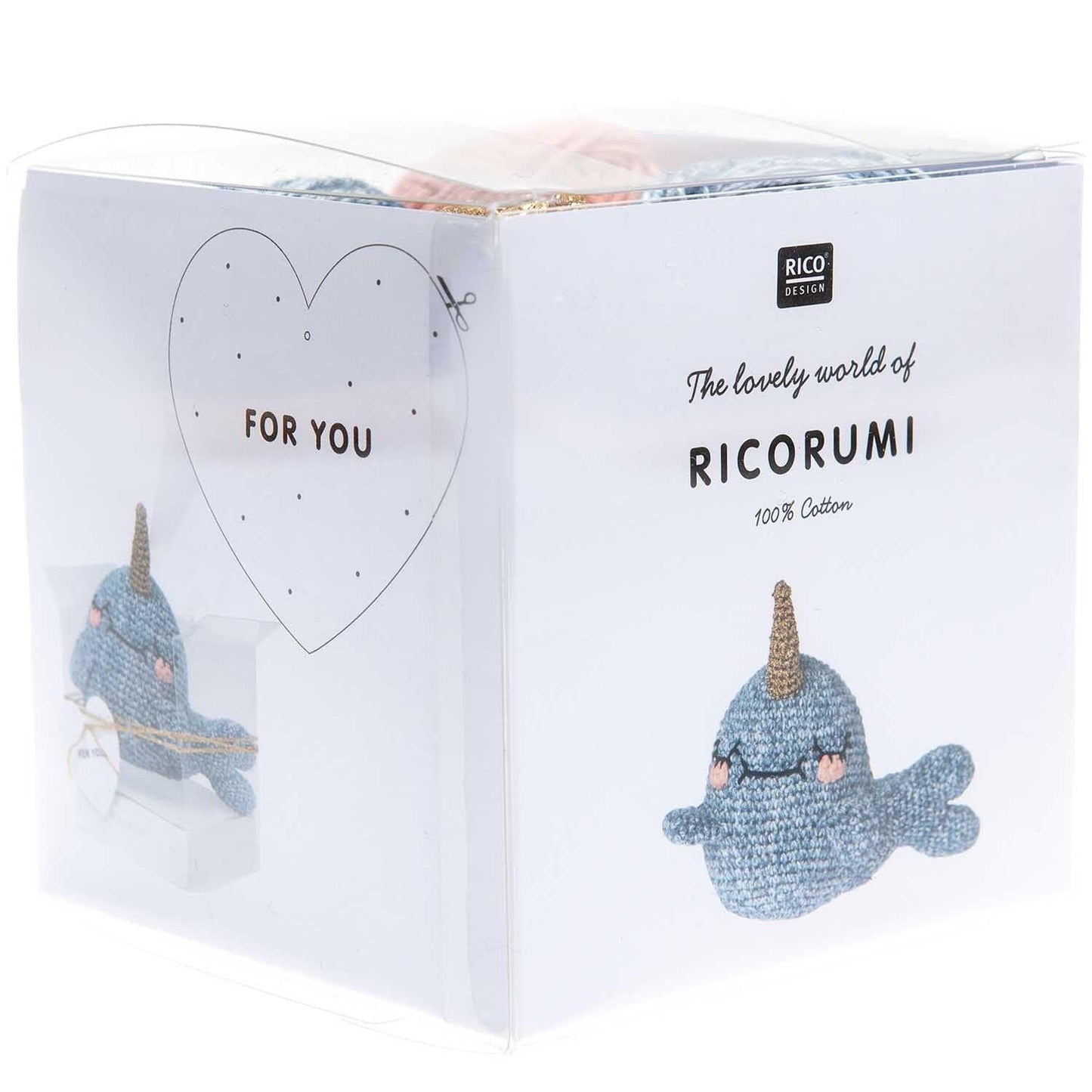 Rico Design Häkelset Ricorumi Animals Narwal - Craftguru