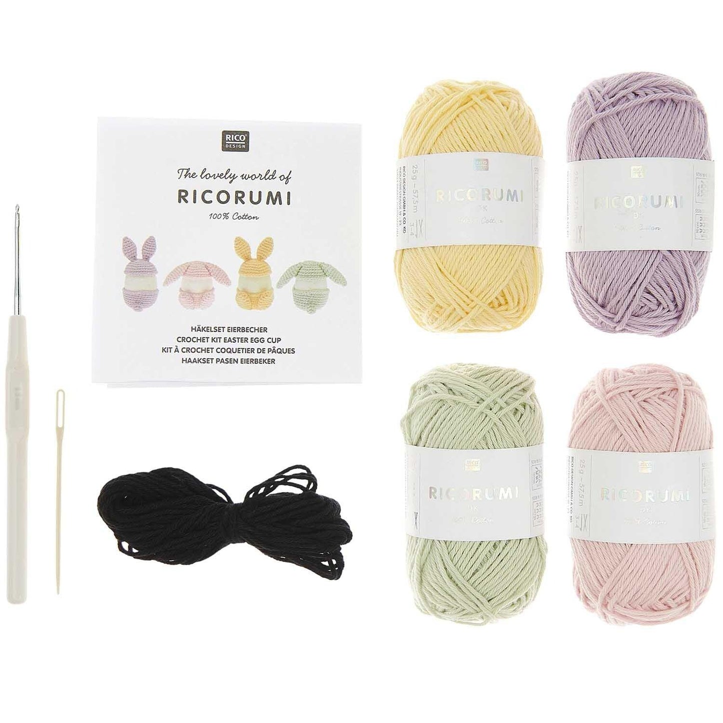 Rico Design Ricorumi Häkelset - Eierbecher - Craftguru