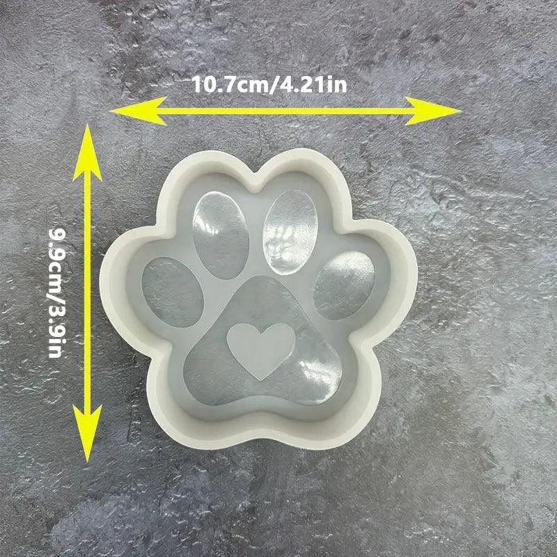 Silikonform Hundepfote - Craftguru