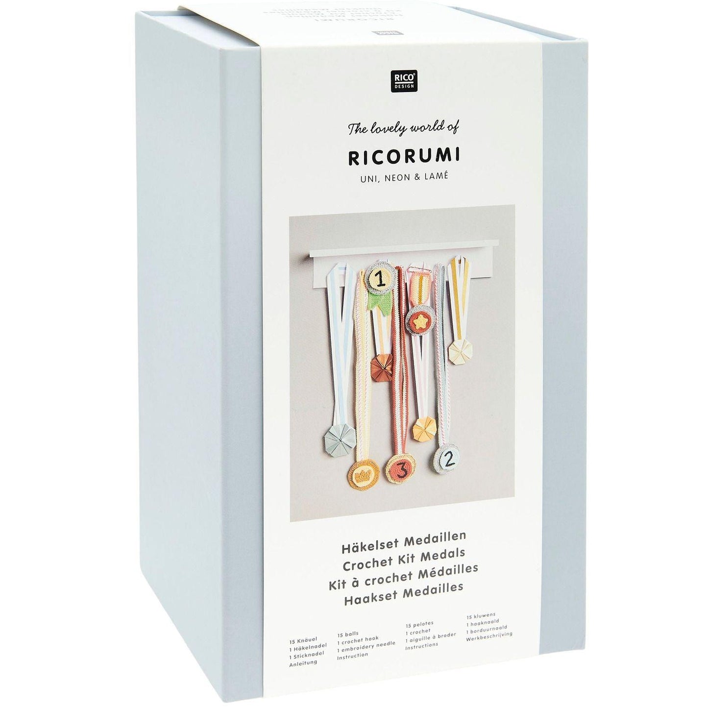Rico Design Ricorumi Häkelset Medaillen - Craftguru