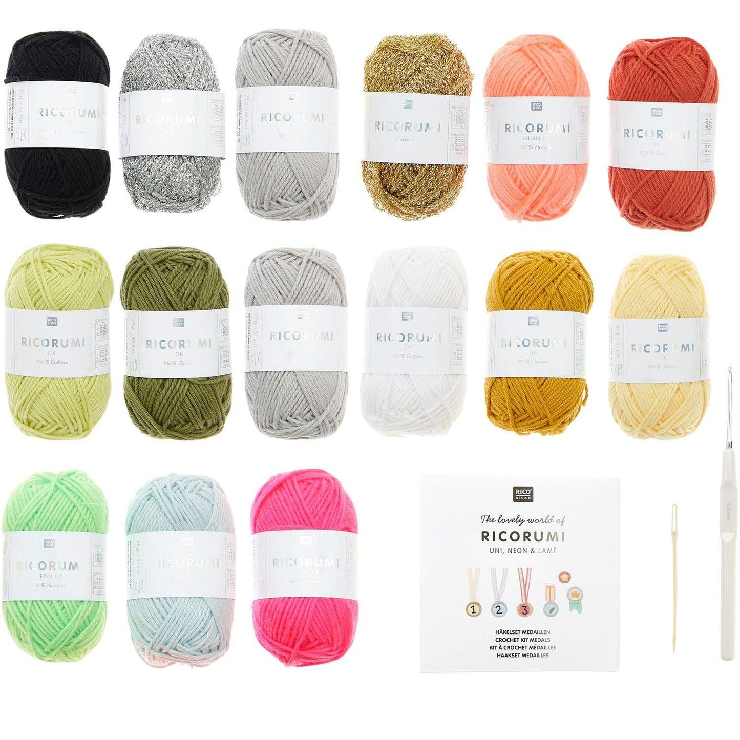 Rico Design Ricorumi Häkelset Medaillen - Craftguru