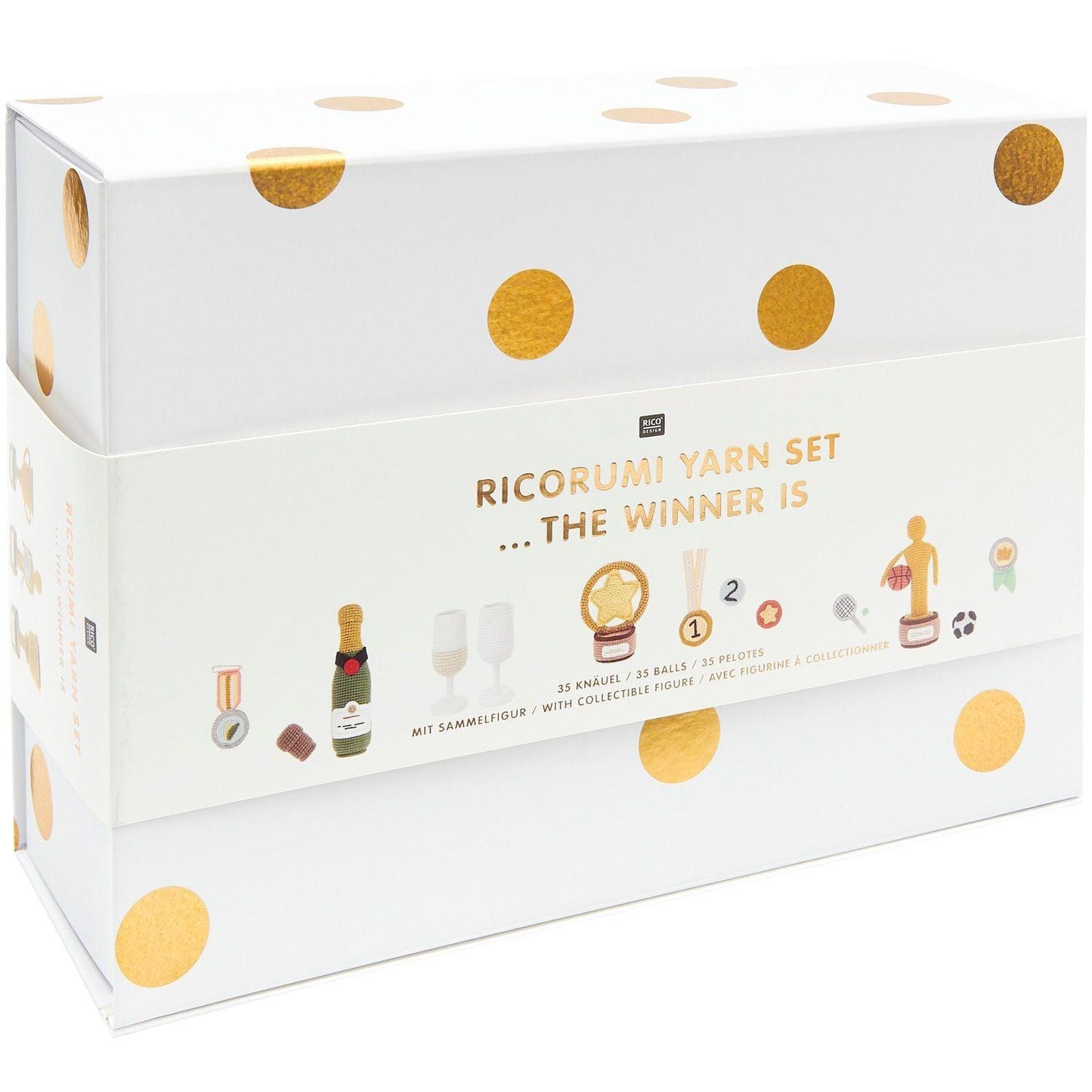 Rico Design Ricorumi Set “The Winner is…" 35 Farben 25g - Craftguru