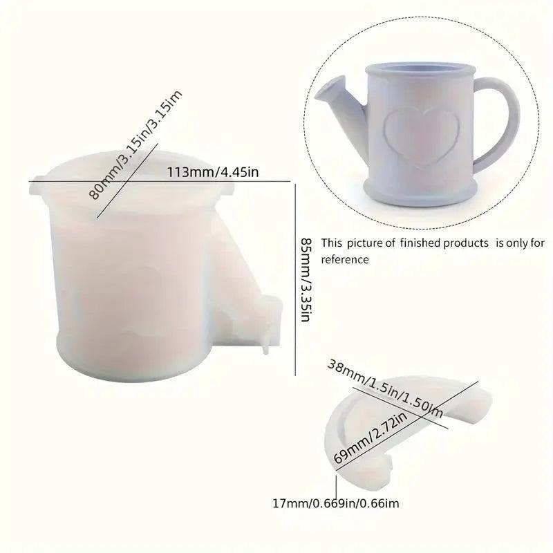 Silikonform Gießkanne - Craftguru