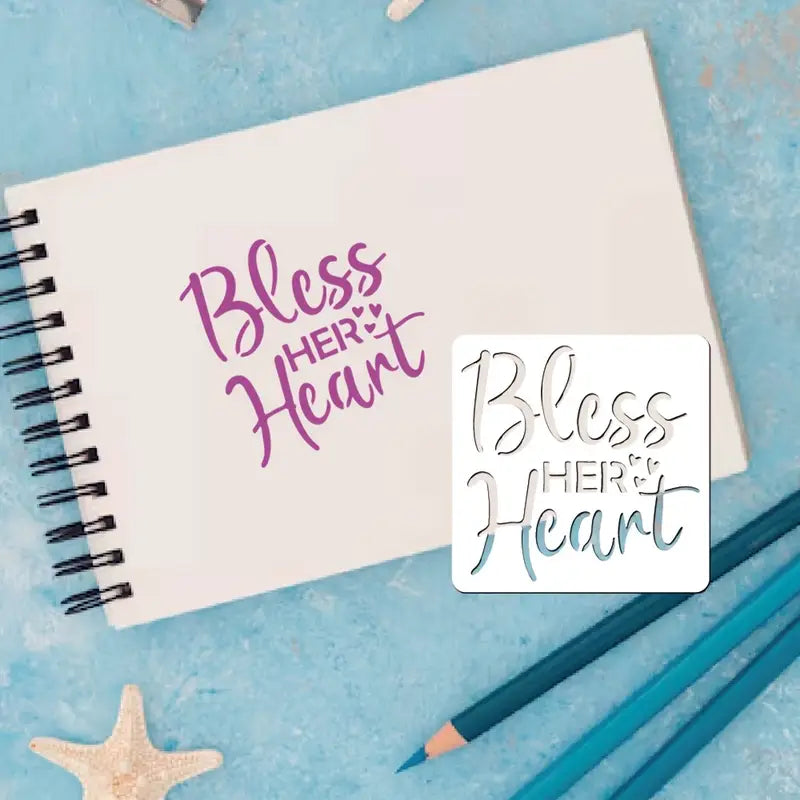 Schablonenset Motivation, 16 teilig