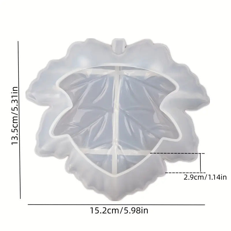 Silikonform Ahornblatt