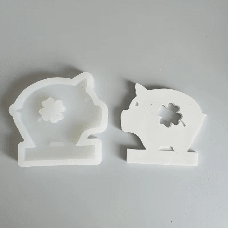 Silikonform Glücksschweinchen - Craftguru