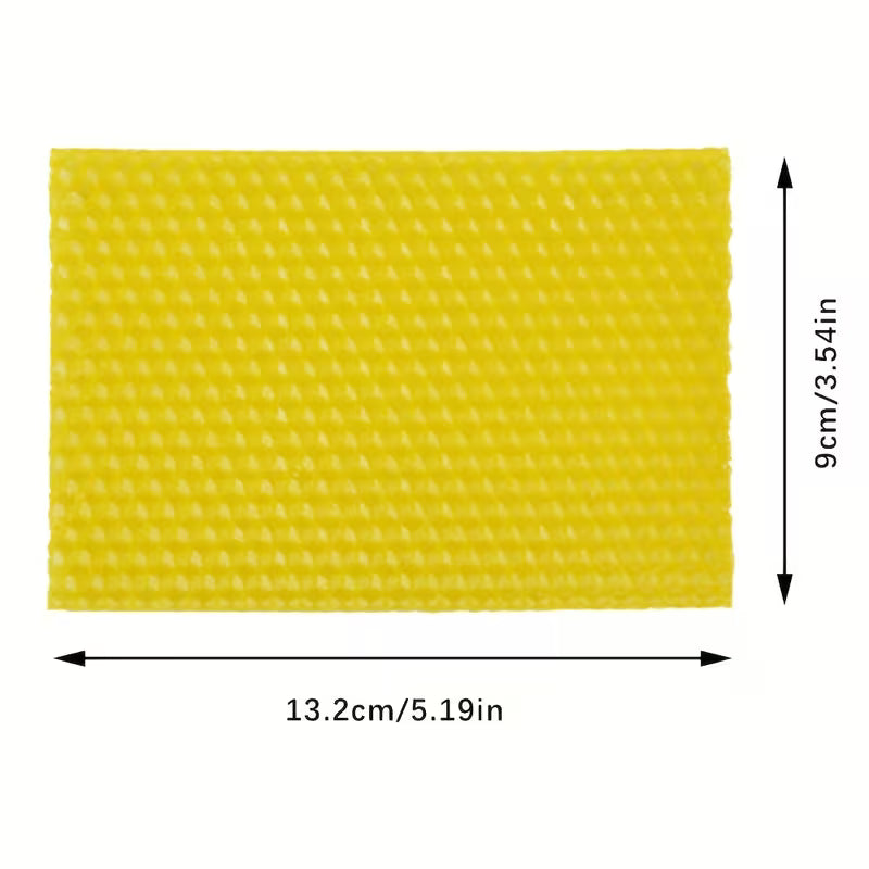 Bienenwachswaben 10 Stück. 132 mm x 90 mm