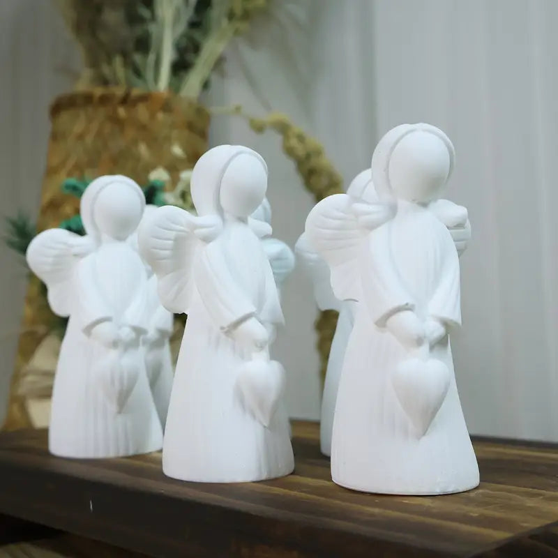 Silikonform Engel mit Herz