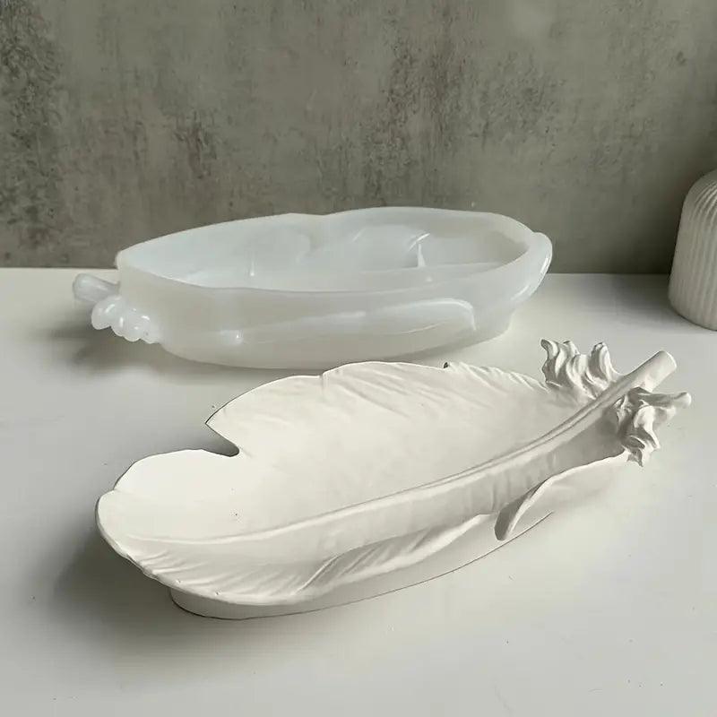 Silikonform Schale Federform - Craftguru