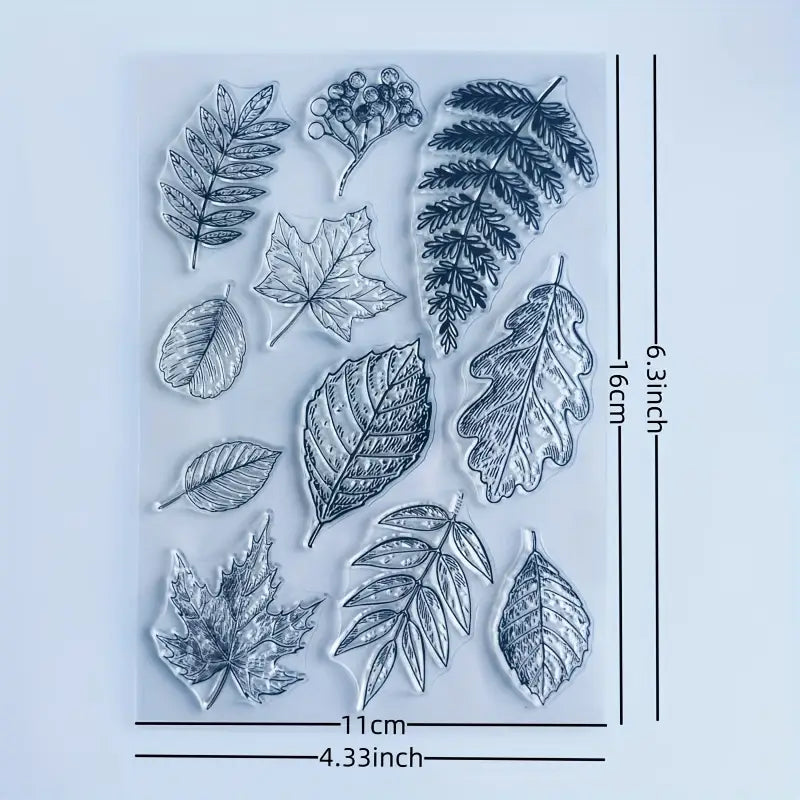 Clearstamps Blätter