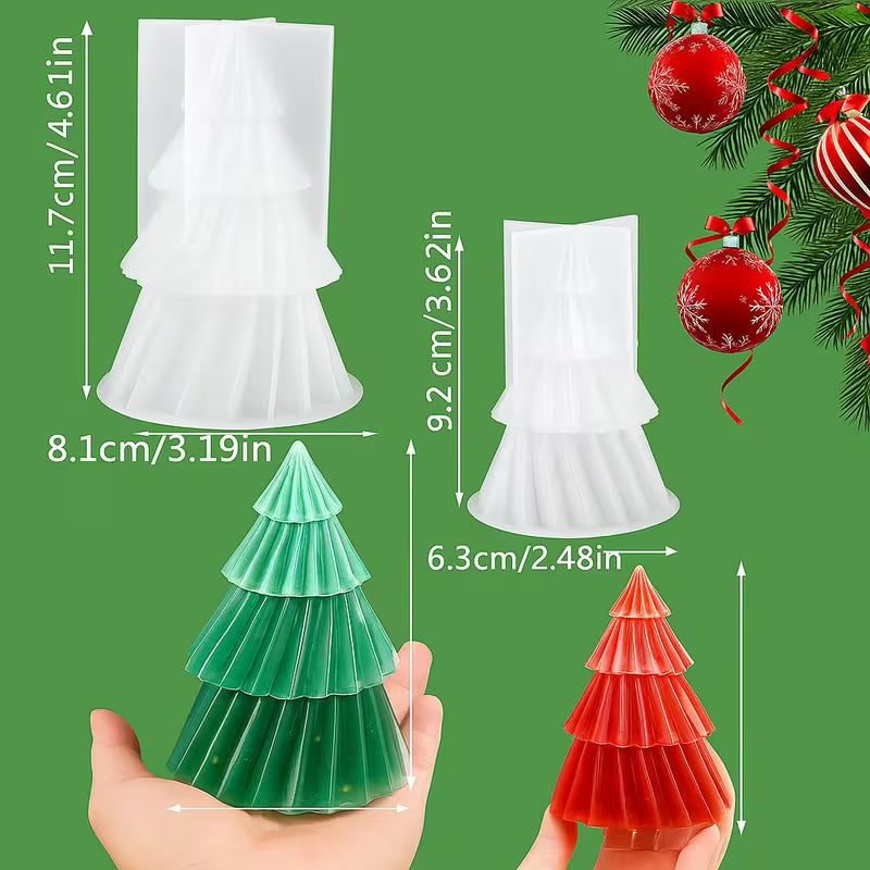 Silikonform Weihnachtsbaum