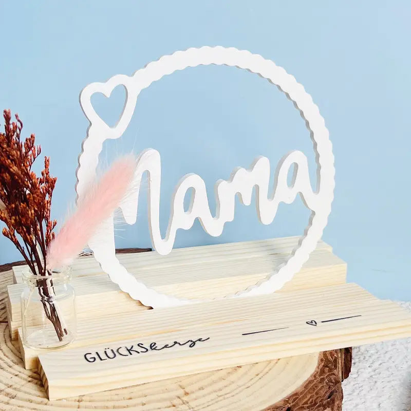 Silikonform Anhänger Mama