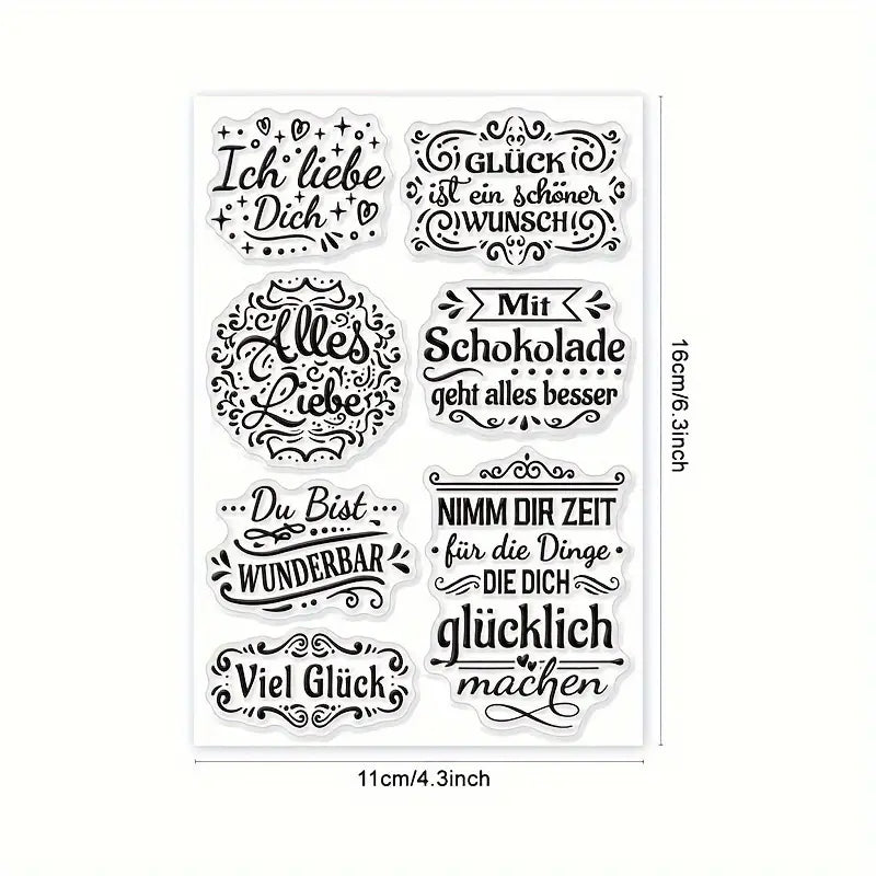 Clearstamps Kleine Aufmerksamkeit