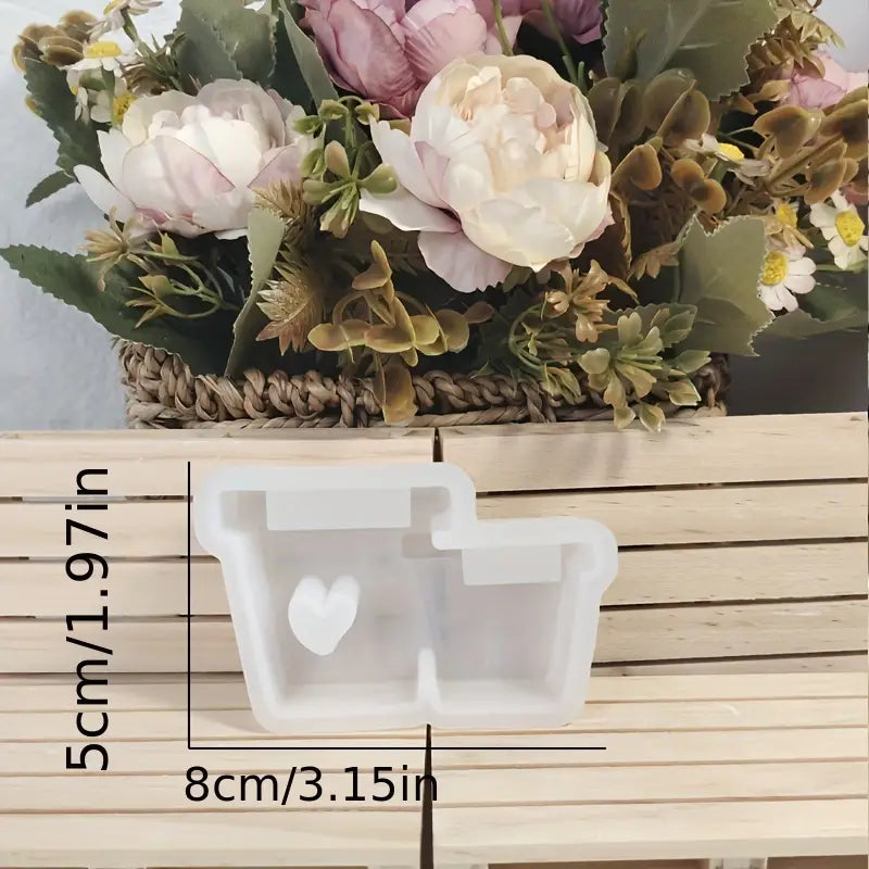 Silikonform Kleiner Blumentopf