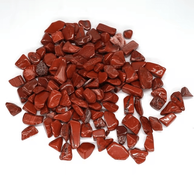 Natürliche Ziersteine - Roter Japsis, 50g - Craftguru