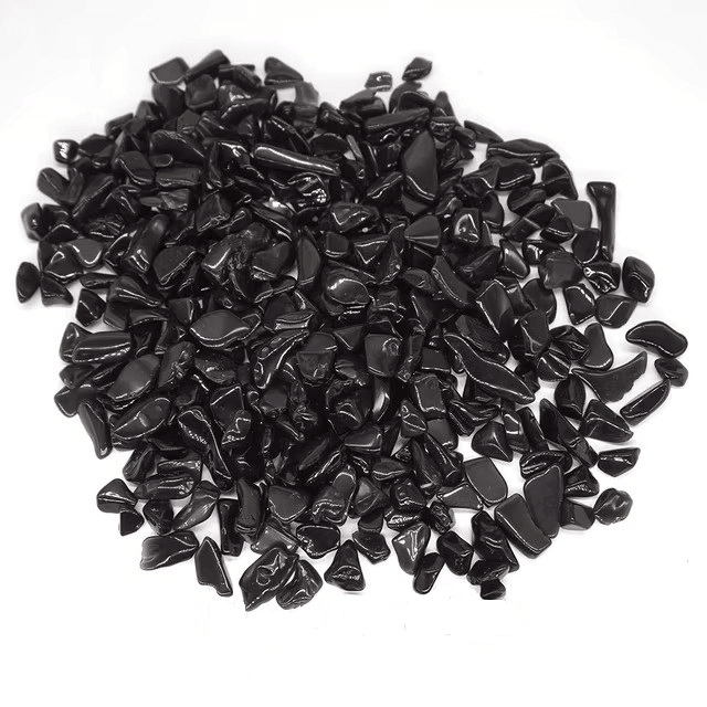 Natürliche Ziersteine - Schwarzer Obsidian, 50g - Craftguru