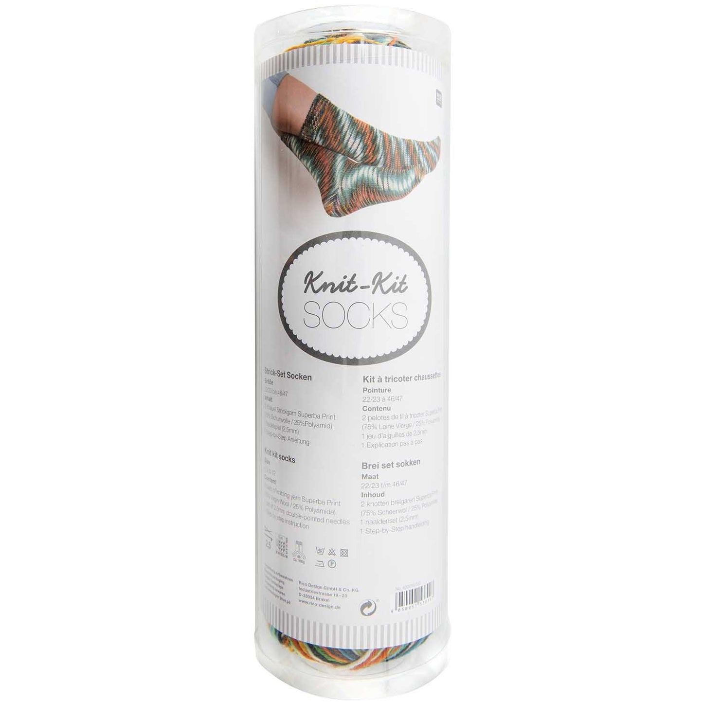 Rico Design Strickset Socken Lagune - Craftguru