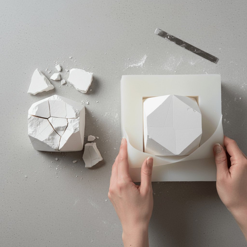 Gießling bricht beim Entformen: Ursachen, Tipps & wie du es vermeidest - Craftguru