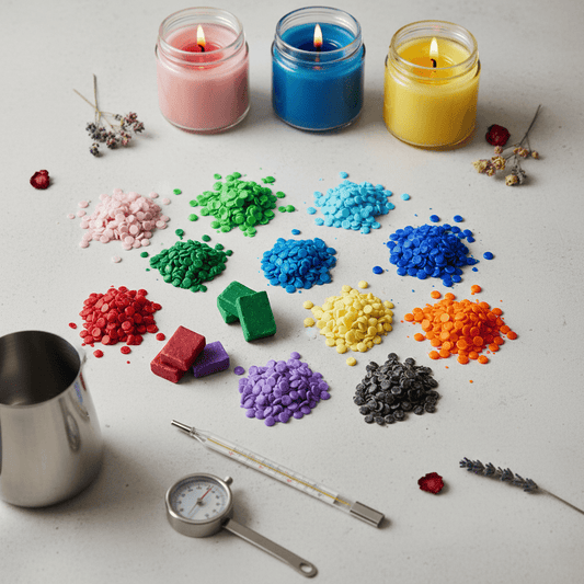Kerzen richtig färben: Welche Farben funktionieren – und wie dosiert man sie? - Craftguru
