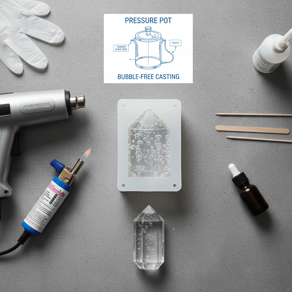 Luftblasen in Resin vermeiden: Ursachen, Methoden & welches Harz am wenigsten Blasen bildet - Craftguru
