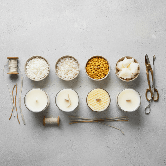 Welches Wachs eignet sich für Duftkerzen? Sojawachs, Bienenwachs & Paraffin im Vergleich - Craftguru