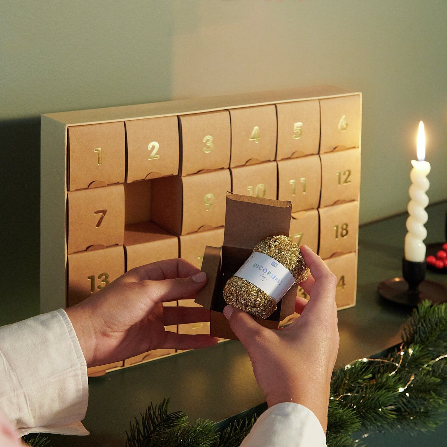 Rico Design Ricorumi Adventskalender Lebkuchenhaus