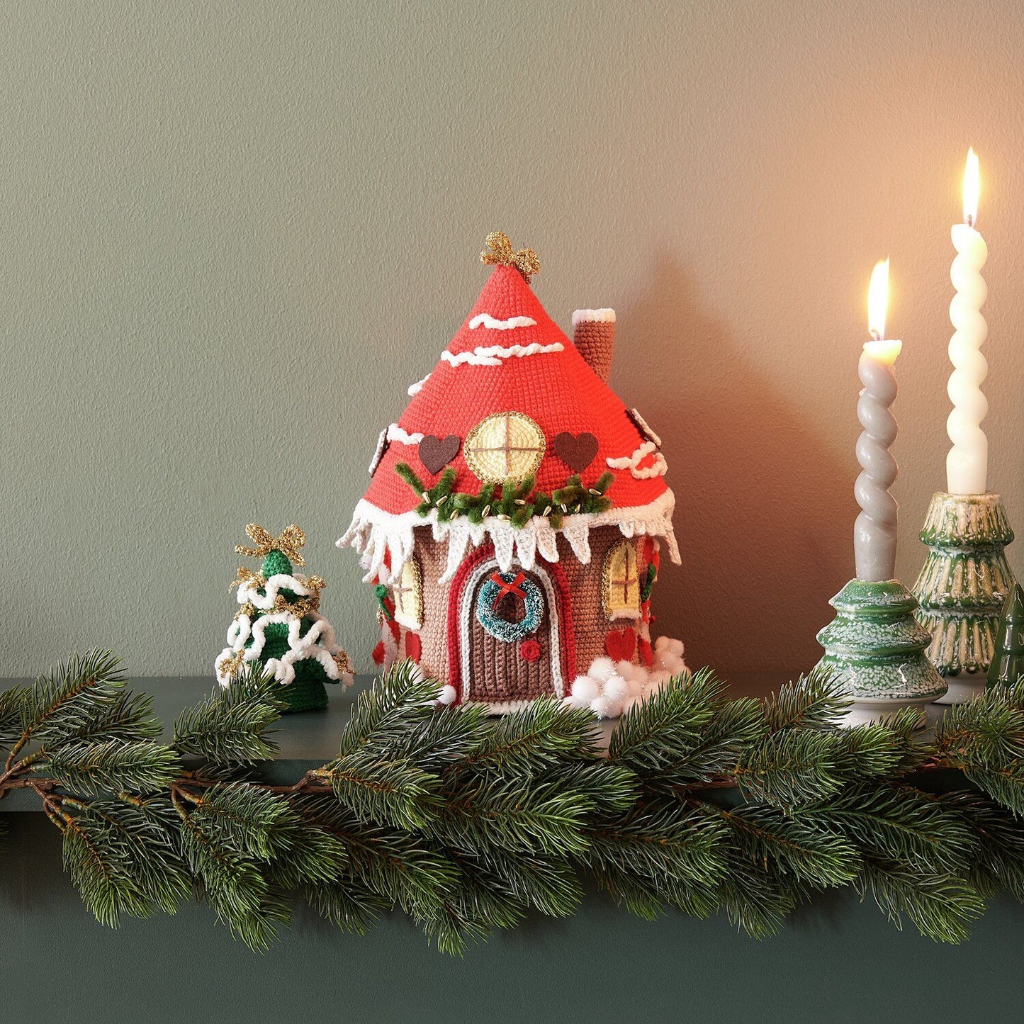 Rico Design Ricorumi Adventskalender Lebkuchenhaus