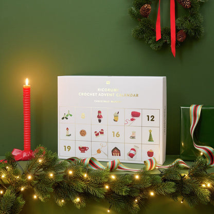 Rico Design Ricorumi Adventskalender Weihnachtsmarkt