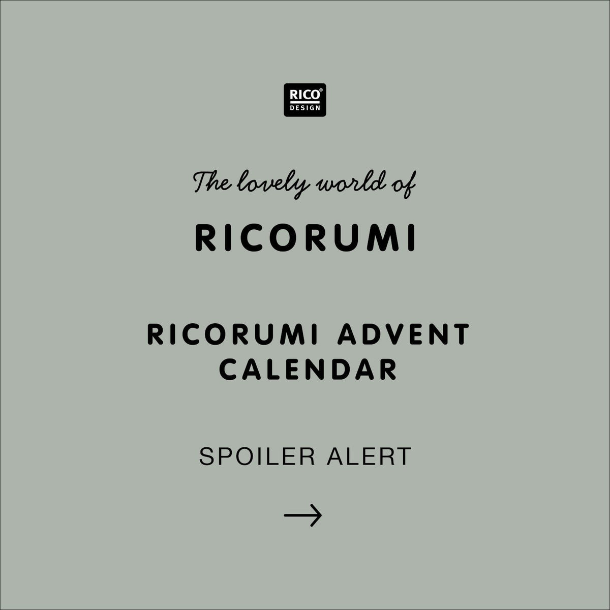 Rico Design Ricorumi Adventskalender "Advent, Advent" 2026