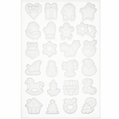 Mini Silikon Gießform Weihnachten