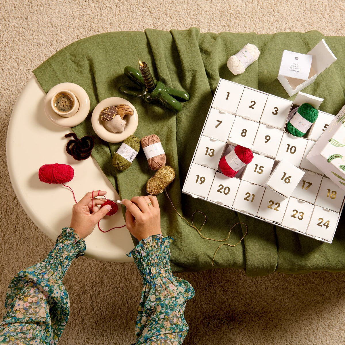 Rico Design Ricorumi Adventskalender "Advent, Advent" 2026