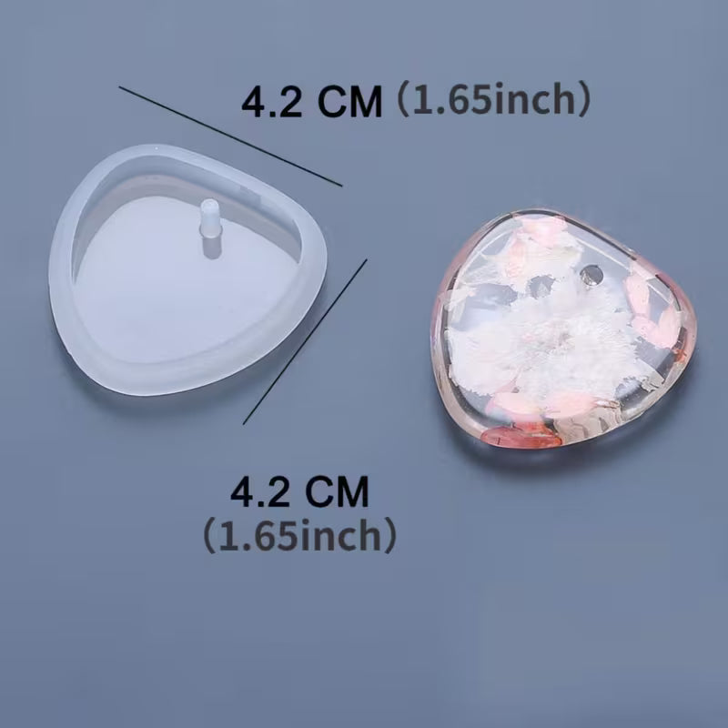 Silikonform Schlüsselanhänger 6er Set