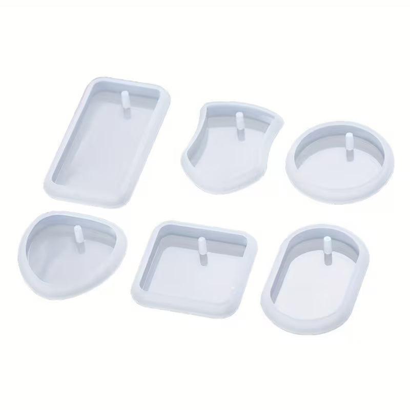 Silikonform Schlüsselanhänger 6er Set