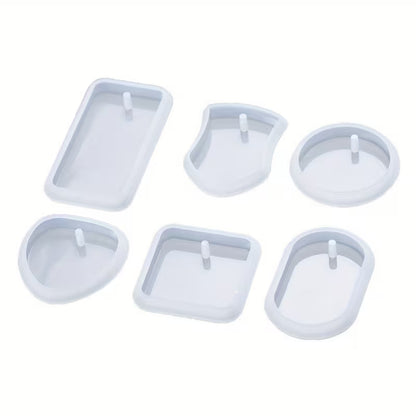Silikonform Schlüsselanhänger 6er Set