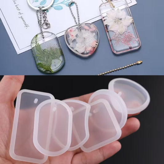 Silikonform Schlüsselanhänger 6er Set
