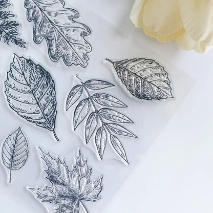 Clearstamps Blätter
