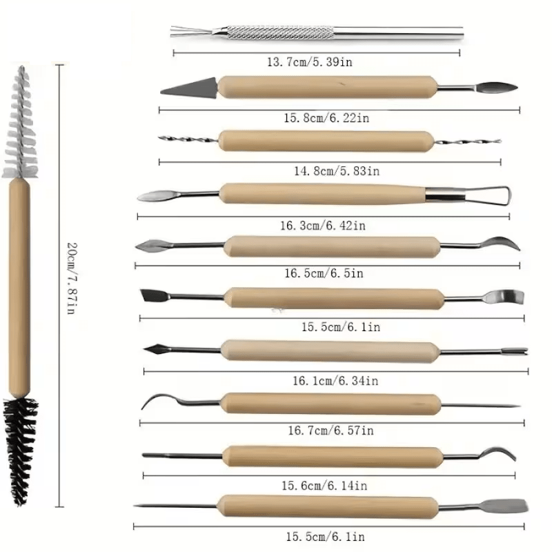 22er Set Modellierwerkzeuge - Craftguru