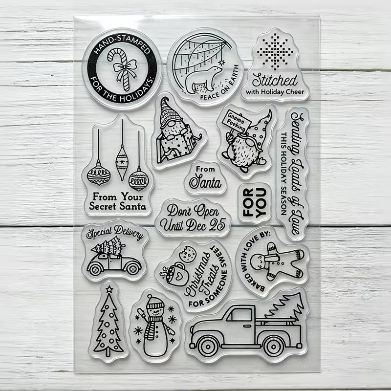 Clearstamps Weihnachtsbotschaften