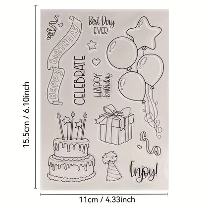 Clearstamps Geburtstag