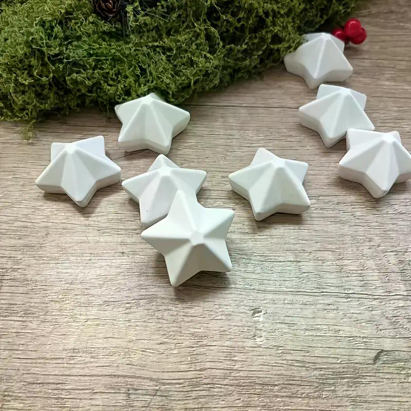 Silikonform Weihnachtssterne