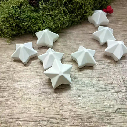 Silikonform Weihnachtssterne